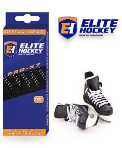 Elite Hockey PRO X7 Non Wax Hockey Skate Laces