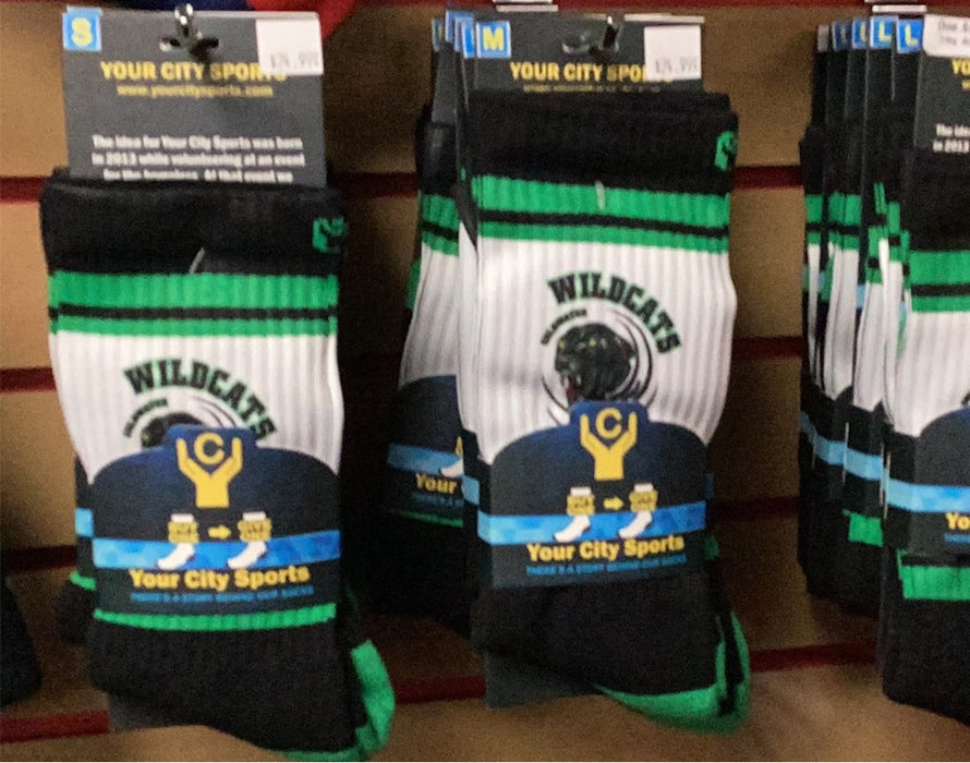 Coldwater Wildcats Socks