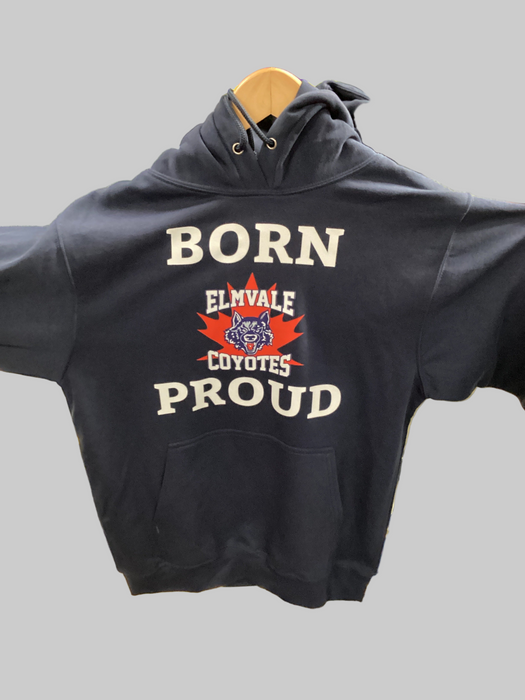 Elmvale Coyotes Born Proud Hoodie