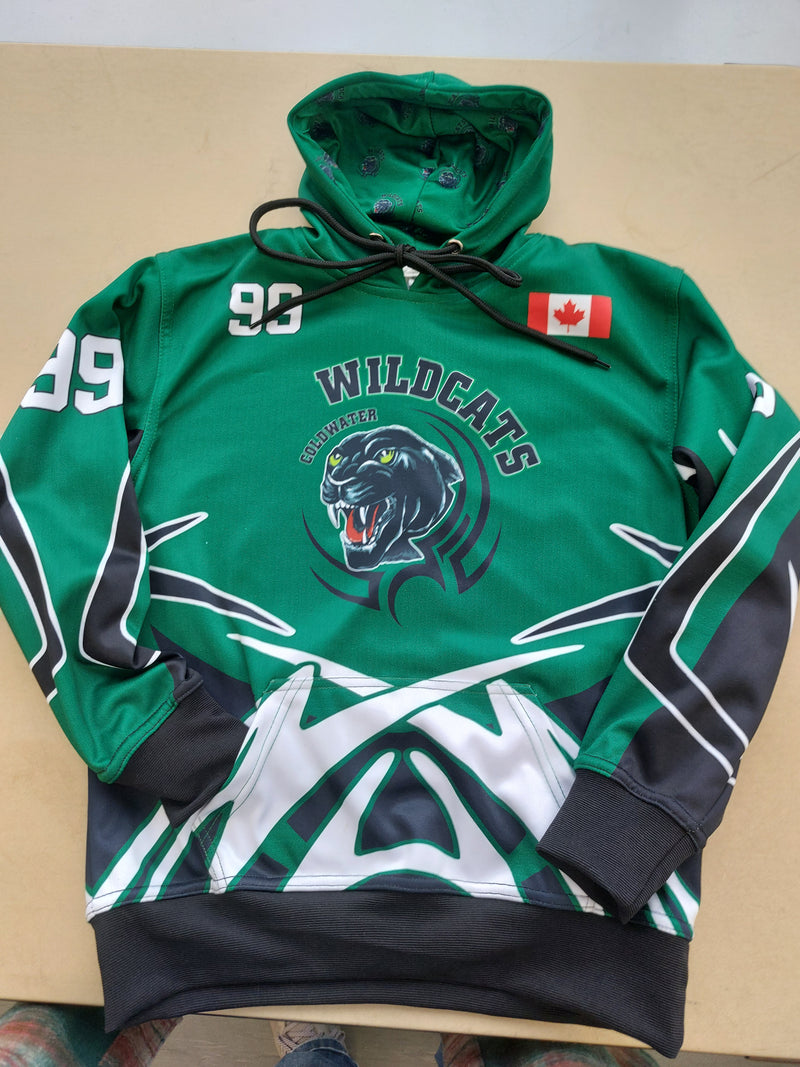 Coldwater Wildcats Custom Sublimated Hoodie