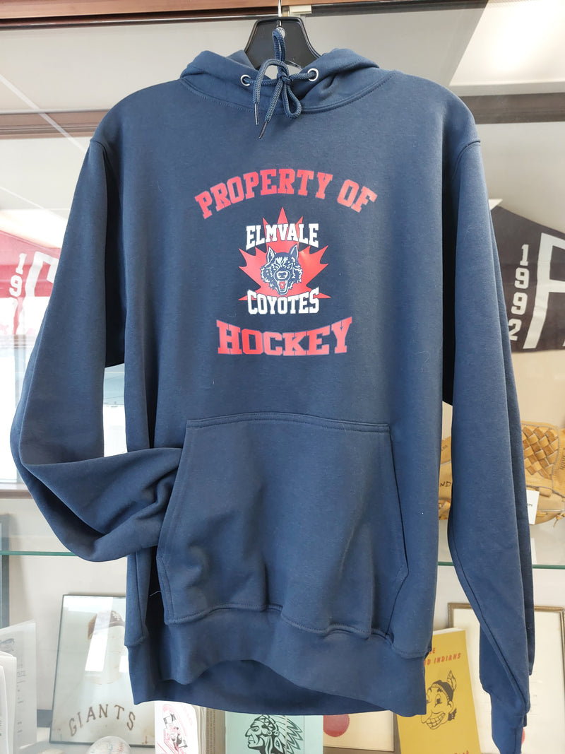 Elmvale Coyotes Property of Hoodie