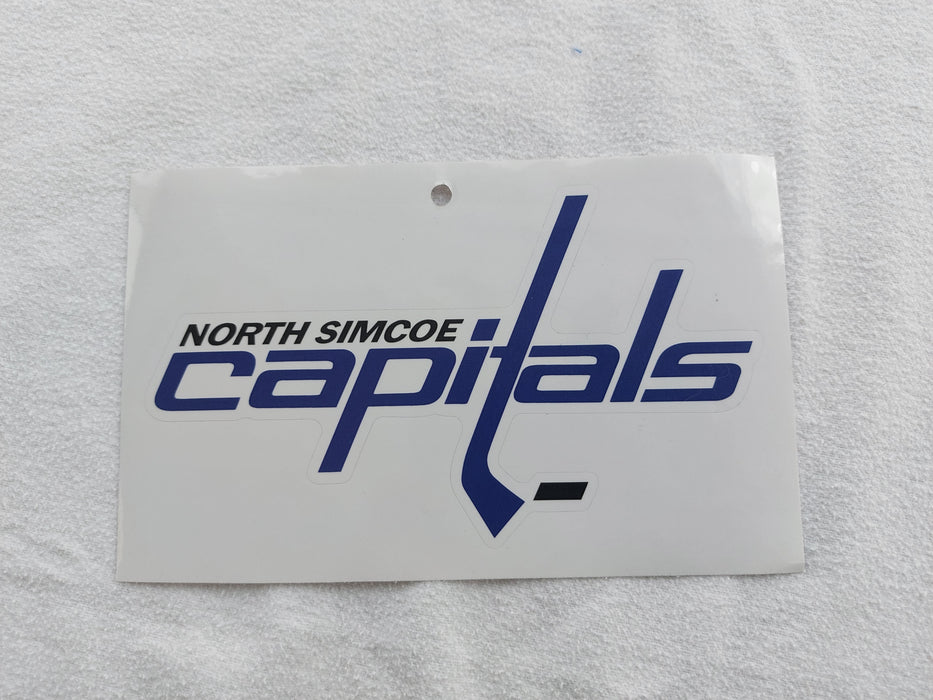 North Simcoe Capitals Car Decal
