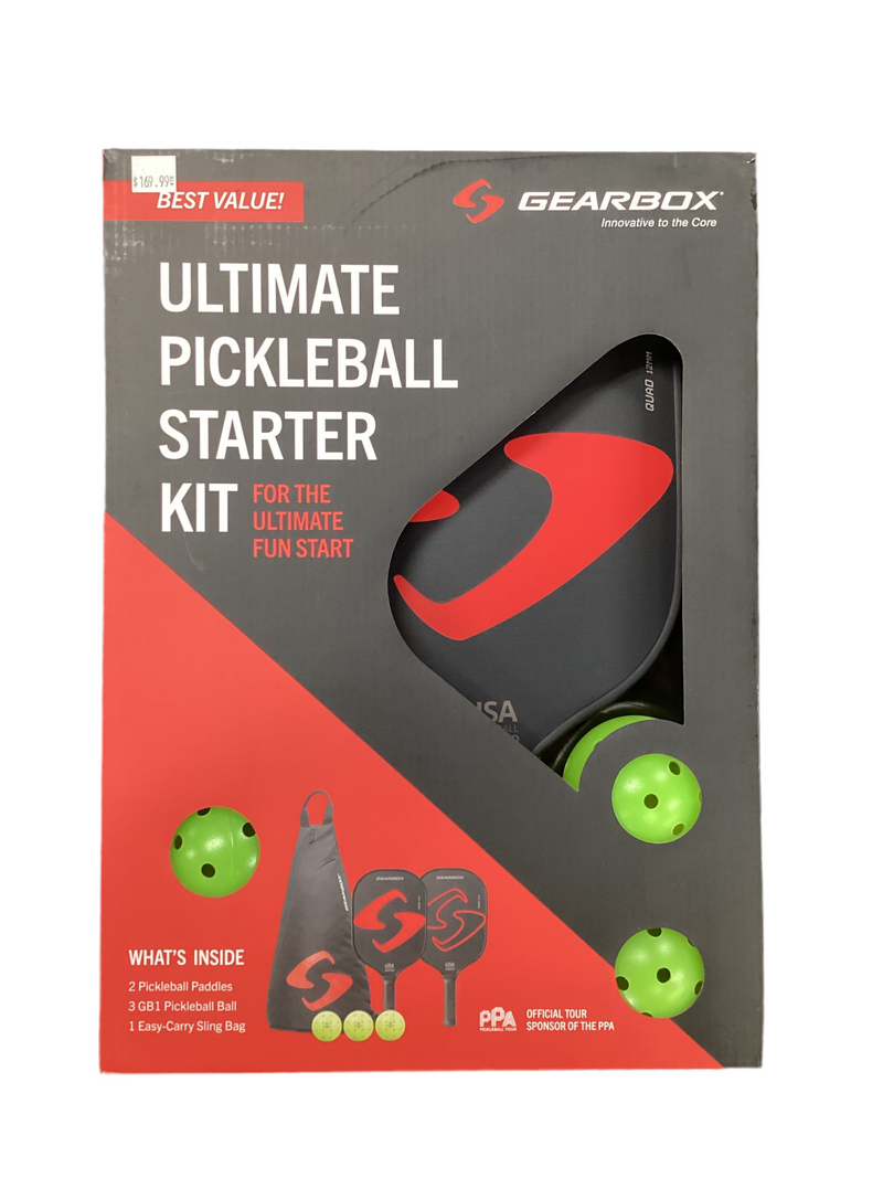 Gearbox Pickleball Ultimate Starter Kit