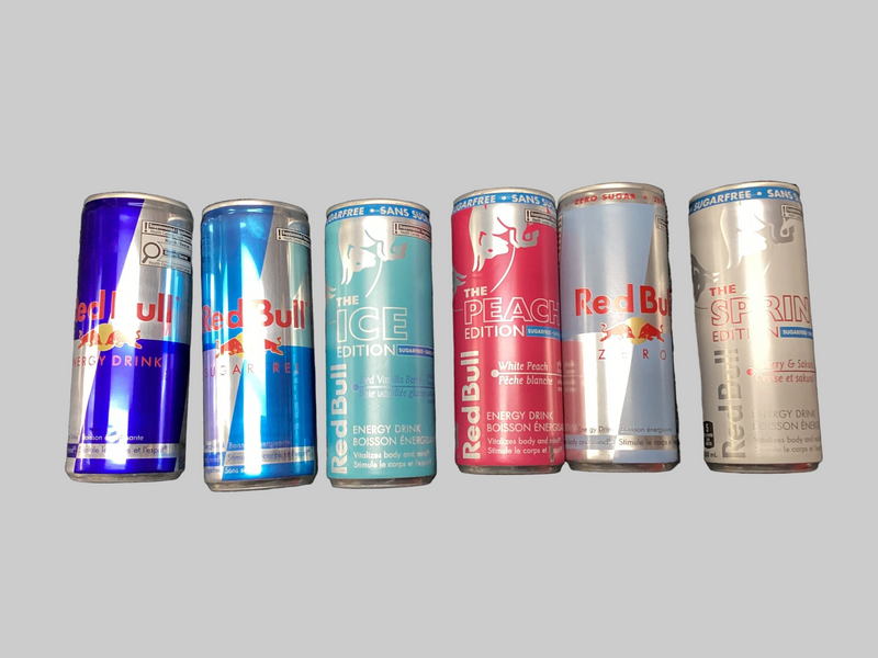 RED BULL DRINK:  250ml