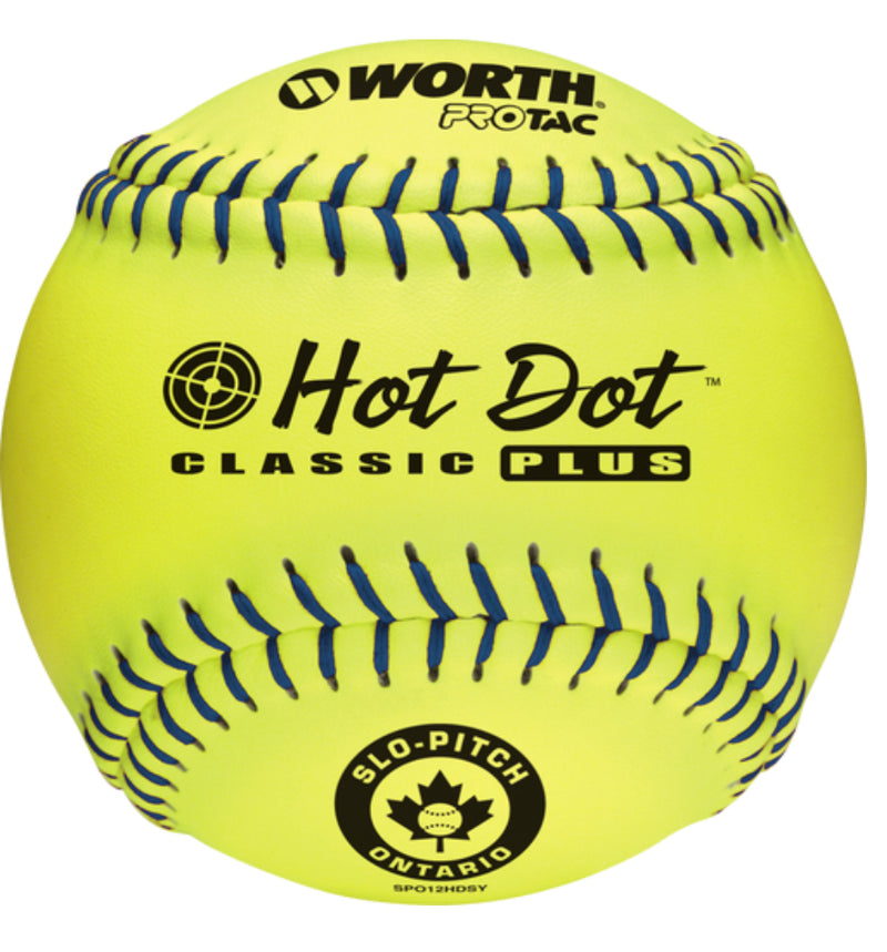 Worth Hot Dot 11” softball Classic PLUS