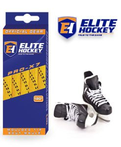 Elite Hockey PRO X7 Non Wax Hockey Skate Laces