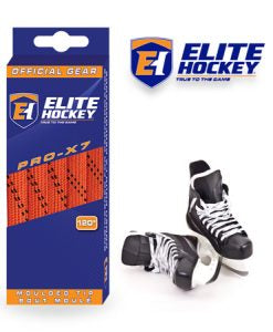 Elite Hockey PRO X7 Non Wax Hockey Skate Laces