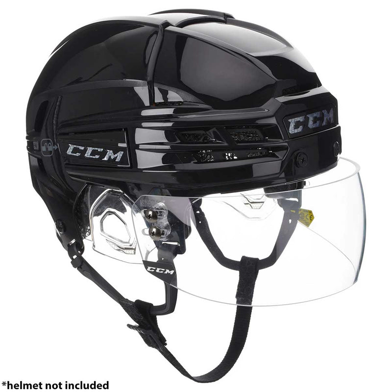 BAUER PRO-CLIP STRAIGHT CLEAR Visor