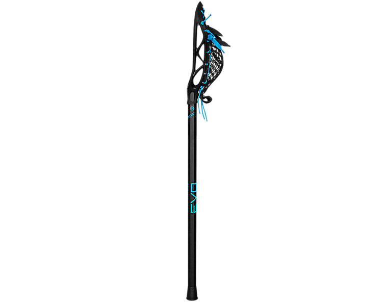 Warrior EVO Junior Black Lacrosse Complete Stick (2024)