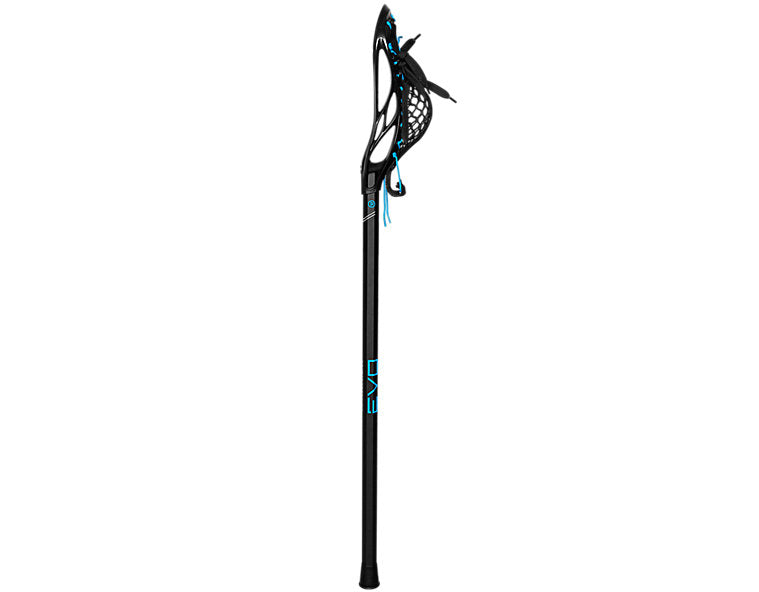Warrior EVO Next Black Complete Lacrosse Stick (2024)
