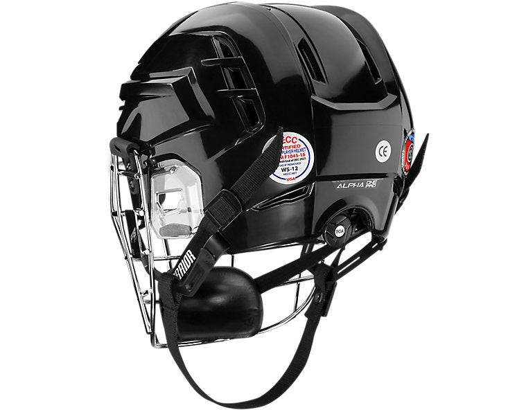Warrior Fatboy Alpha One Pro Senior Helmet Combo with Cage (2024)