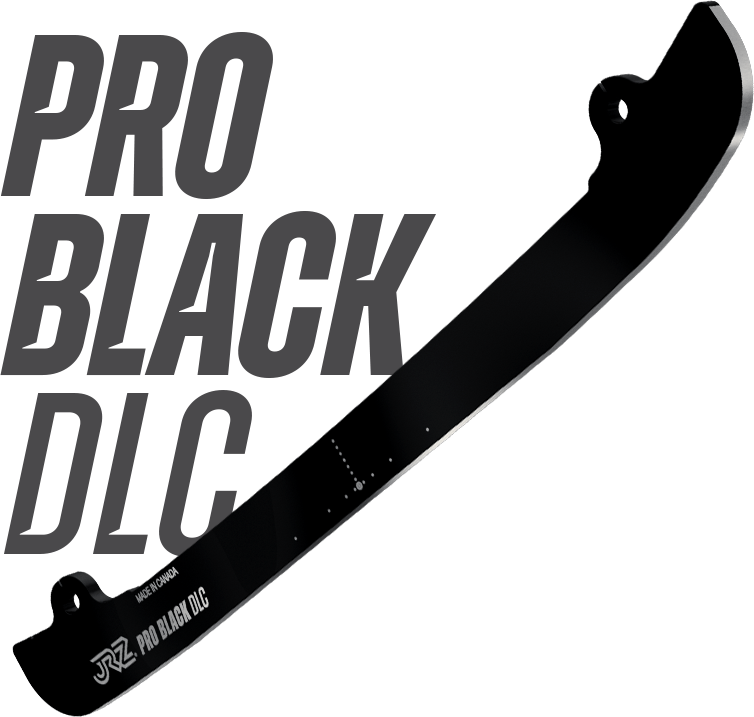 JRZ BLACK DLC CCM SBXS Skate Runners