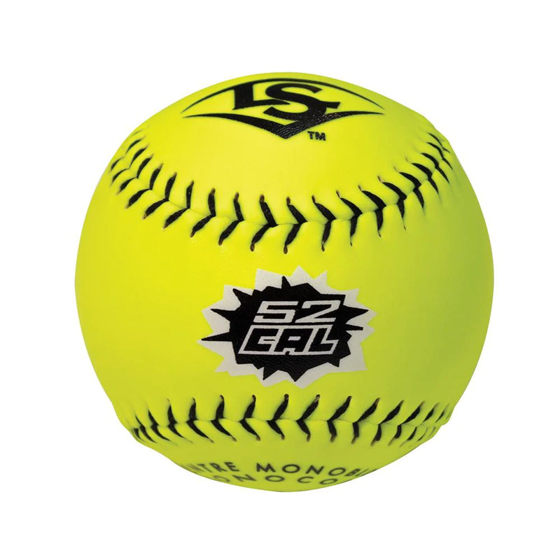 Louisville NSA Yellow 1 dozen 12 inch Softballs .52 Cor