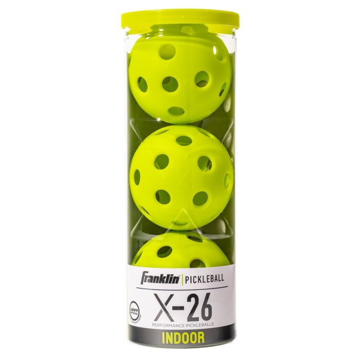 Franklin X-26 Indoor Pickleballs 3 Balls