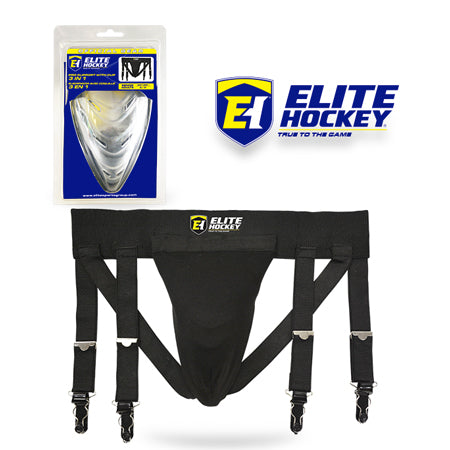 Elite Hockey Pro Support With Cup – 3in1