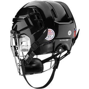 Warrior Lacrosse Fatboy Alpha One Pro Box Combo Helmet