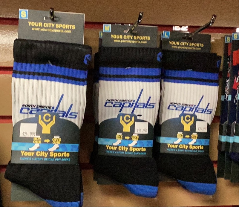 North Simcoe Capitals Crew Socks