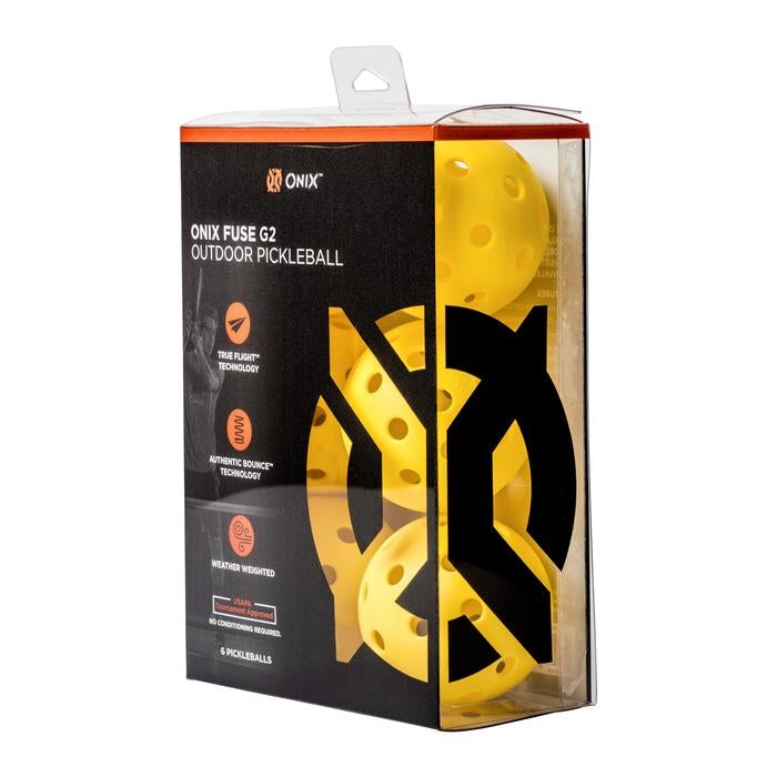 Onix Fuse G2 Outdoor Pickleballs Outdoor Balls